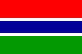 Gambia bandiera