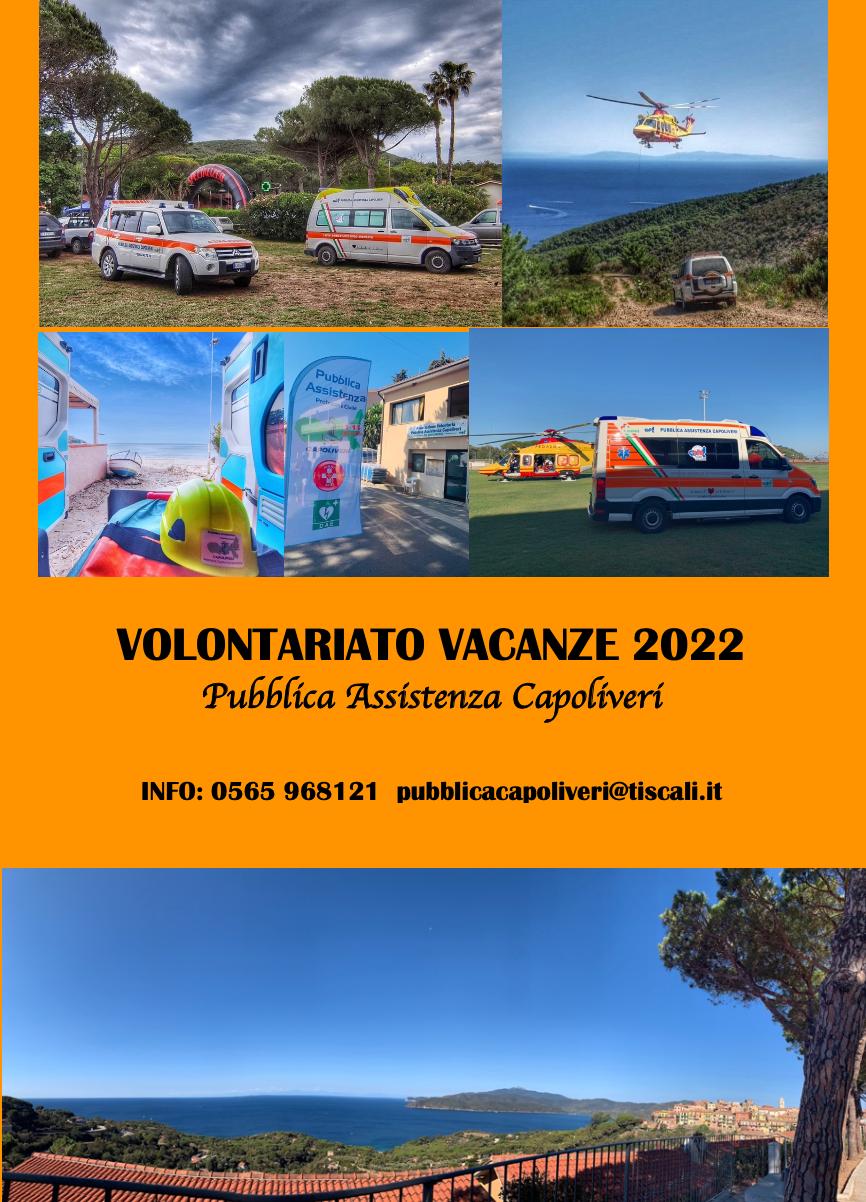 Volantino Volontariato Vacanze 1