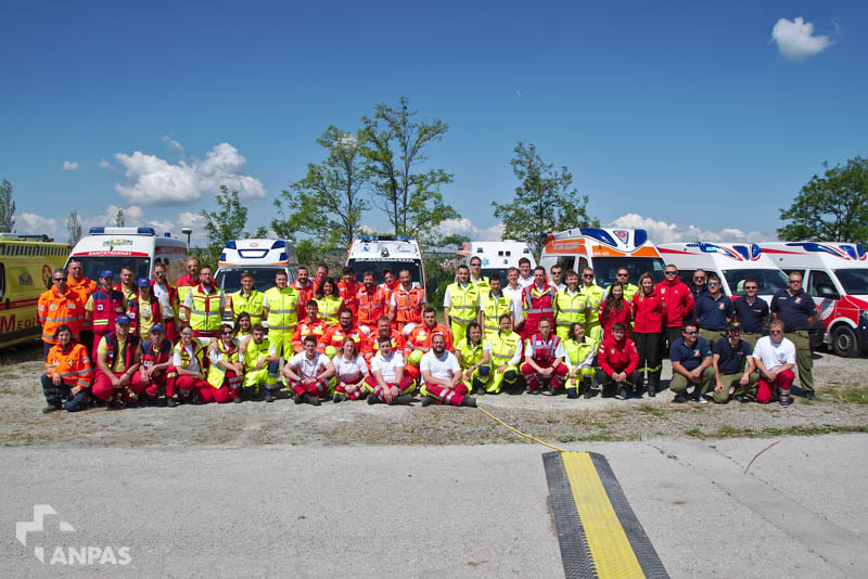 Anpas al Rescue Camp in Austria