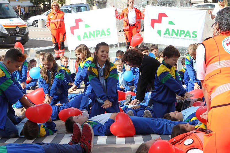 Il flash mob europeo del soccorso